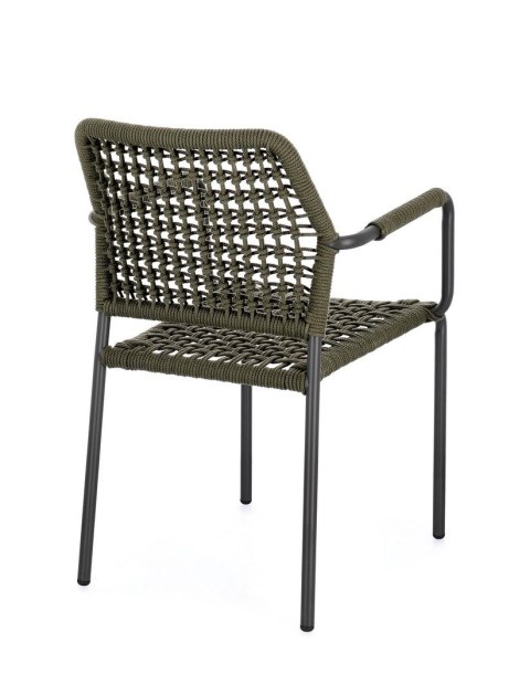 Bizzotto BIZZOTTO krzesło ogrodowe RAJADA zielone