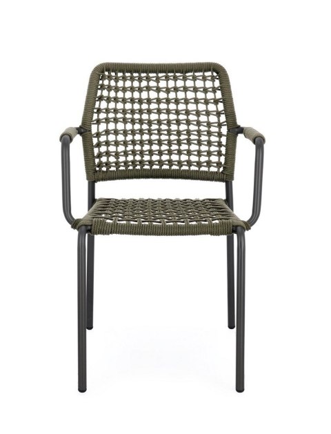 Bizzotto BIZZOTTO krzesło ogrodowe RAJADA zielone