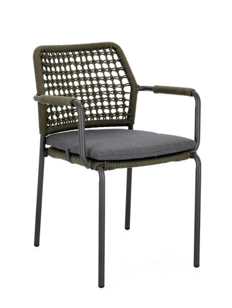 Bizzotto BIZZOTTO krzesło ogrodowe RAJADA zielone