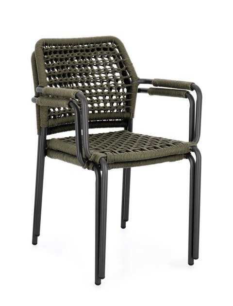 Bizzotto BIZZOTTO krzesło ogrodowe RAJADA zielone