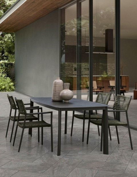 Bizzotto BIZZOTTO krzesło ogrodowe RAJADA zielone