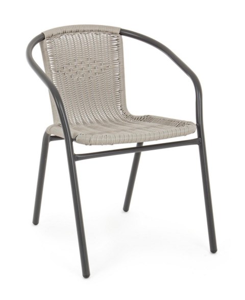 BIZZOTTO krzesło ogrodowe RIPLEY beżowe