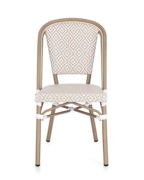 Bizzotto BIZZOTTO krzesło ogrodowe SILVEIRA beżowe