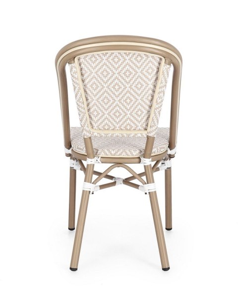 Bizzotto BIZZOTTO krzesło ogrodowe SILVEIRA beżowe