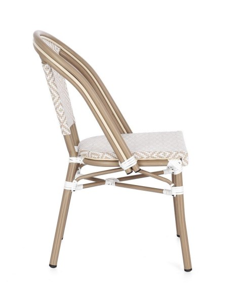 Bizzotto BIZZOTTO krzesło ogrodowe SILVEIRA beżowe