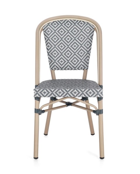 Bizzotto BIZZOTTO krzesło ogrodowe SILVEIRA czarne