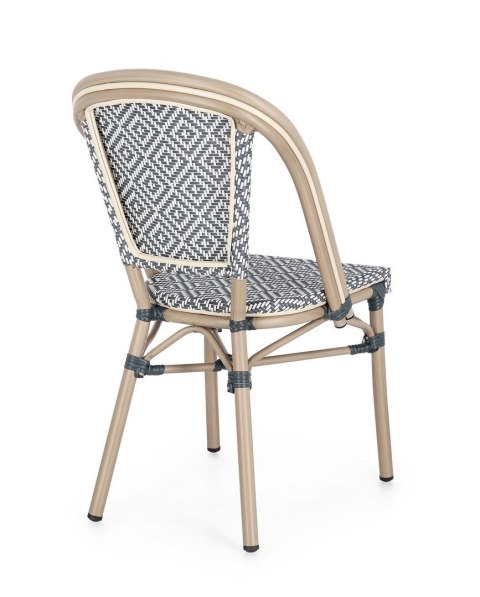 Bizzotto BIZZOTTO krzesło ogrodowe SILVEIRA czarne