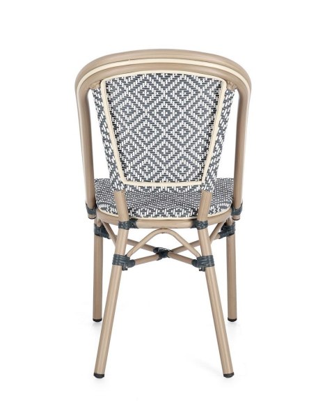Bizzotto BIZZOTTO krzesło ogrodowe SILVEIRA czarne