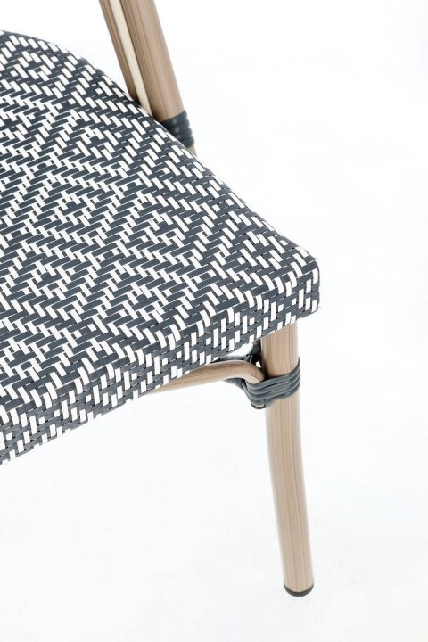 Bizzotto BIZZOTTO krzesło ogrodowe SILVEIRA czarne