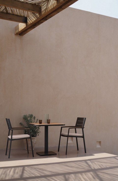 Bizzotto BIZZOTTO krzesło ogrodowe ZELMAR szare