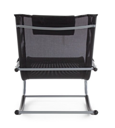 Bizzotto BIZZOTTO leżak bujany ogrodowy ROGER czarny