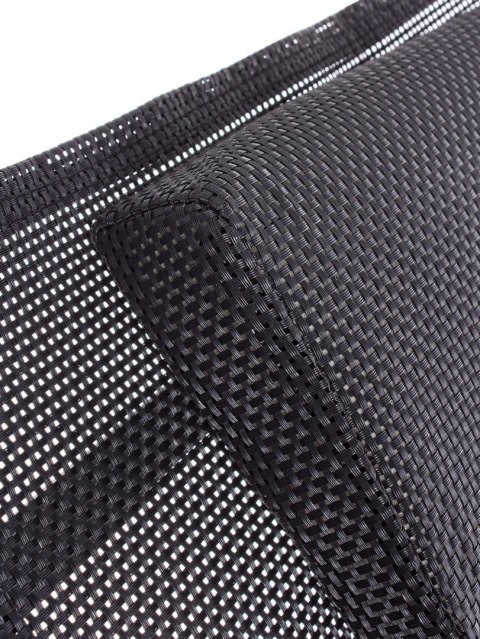 Bizzotto BIZZOTTO leżak bujany ogrodowy ROGER czarny