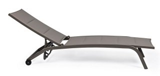 BIZZOTTO leżak ogrodowy CLEOPAS brązowy