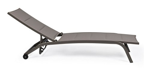 BIZZOTTO leżak ogrodowy CLEOPAS brązowy
