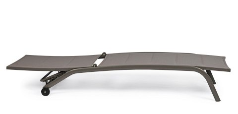BIZZOTTO leżak ogrodowy CLEOPAS brązowy