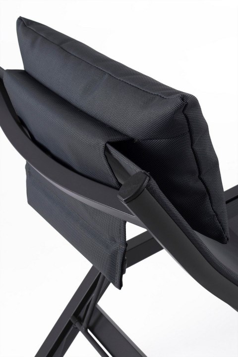 BIZZOTTO leżak ogrodowy KRION czarny