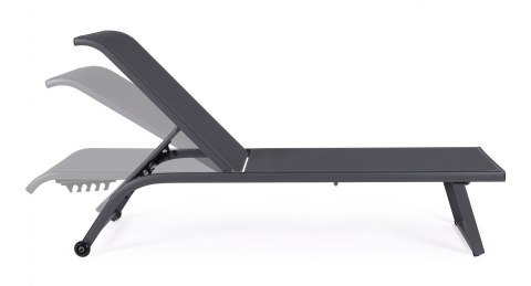 BIZZOTTO leżak ogrodowy TAYLOR szary