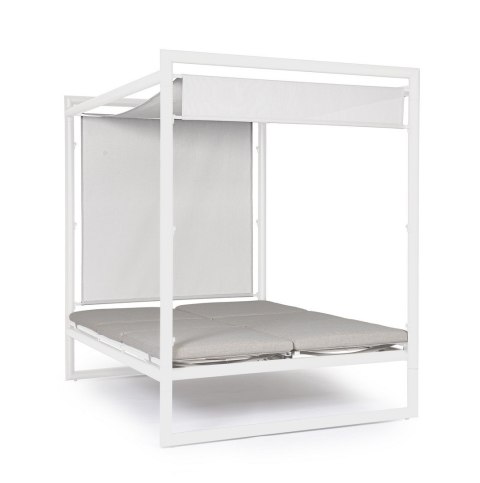 BIZZOTTO łóżko ogrodowe KONNOR białe