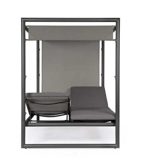 Bizzotto BIZZOTTO łóżko ogrodowe KONNOR szare