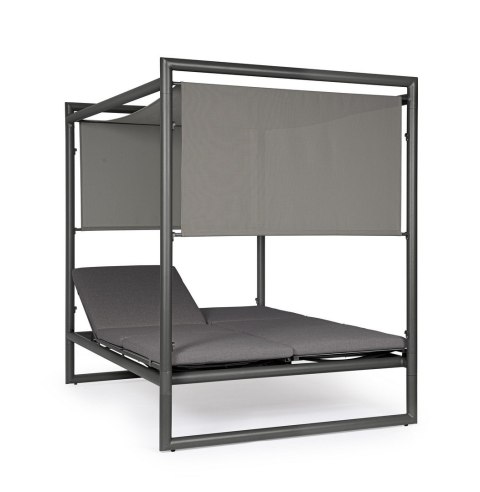 Bizzotto BIZZOTTO łóżko ogrodowe KONNOR szare