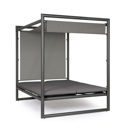 Bizzotto BIZZOTTO łóżko ogrodowe KONNOR szare