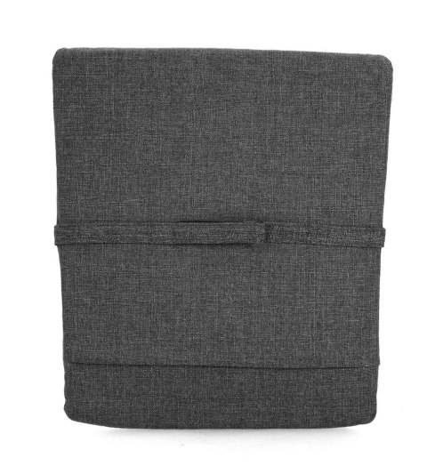 Bizzotto BIZZOTTO poduszka do krzesła RAJADA ciemnoszara