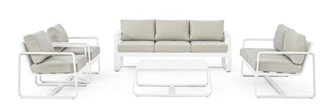 BIZZOTTO sofa 2-osobowa ogrodowa MERRIGAN beżowa