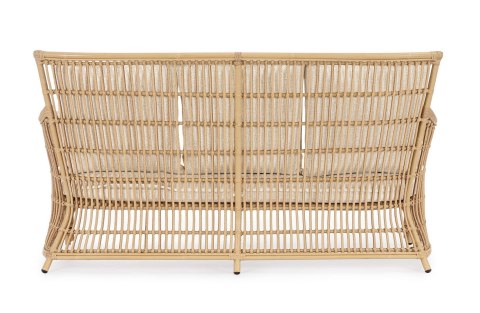 BIZZOTTO sofa 3-osobowa ogrodowa ADELMA naturalna