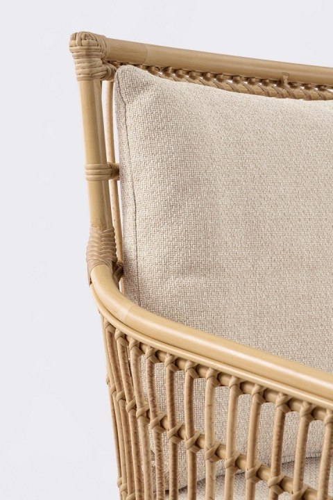 BIZZOTTO sofa 3-osobowa ogrodowa ADELMA naturalna