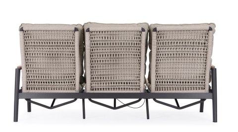 BIZZOTTO sofa 3-osobowa ogrodowa MIGUEL beżowa