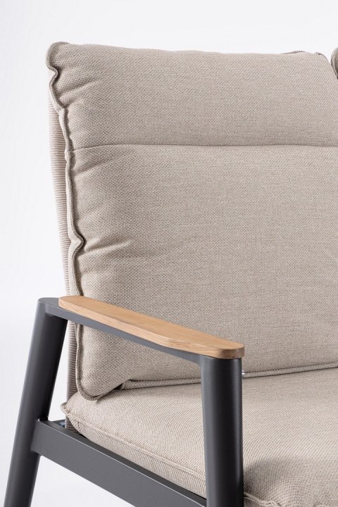 BIZZOTTO sofa 3-osobowa ogrodowa MIGUEL beżowa