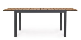 BIZZOTTO stół ogrodowy ELIAS 140-200 naturalny / rozkładany