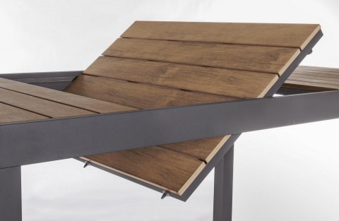 Bizzotto BIZZOTTO stół ogrodowy ELIAS 140-200 naturalny / rozkładany