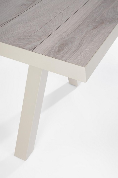 BIZZOTTO stół ogrodowy KRION PELICAN 163-203 rozkładany