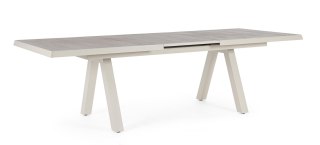 BIZZOTTO stół ogrodowy KRION PELICAN 205-265 rozkładany