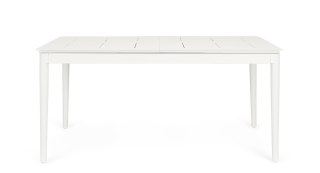 BIZZOTTO stół ogrodowy NEBULA 200-300 biały / rozkładany