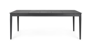 BIZZOTTO stół ogrodowy NEBULA 200-300 czarny / rozkładany