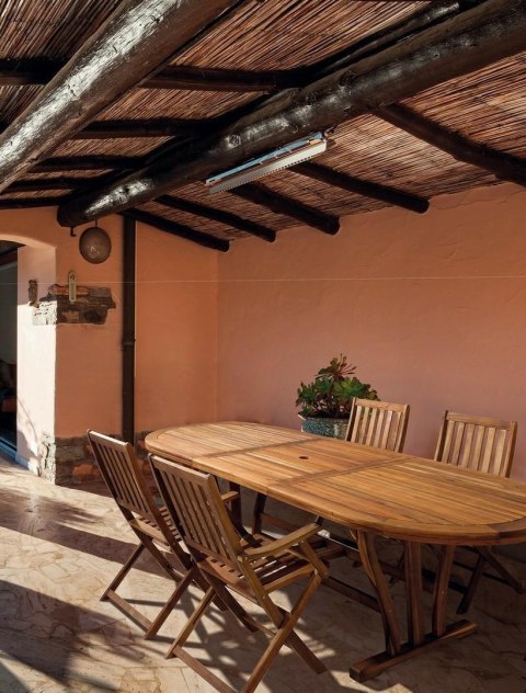 BIZZOTTO stół ogrodowy NOEMI 180-240 naturalny / rozkładany