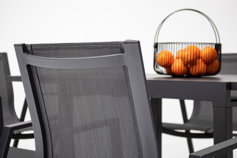 Bizzotto BIZZOTTO stół ogrodowy PELAGIUS 83-166 szary / rozkładany