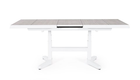 Bizzotto BIZZOTTO stół ogrodowy ROBERT biały / rozkładany