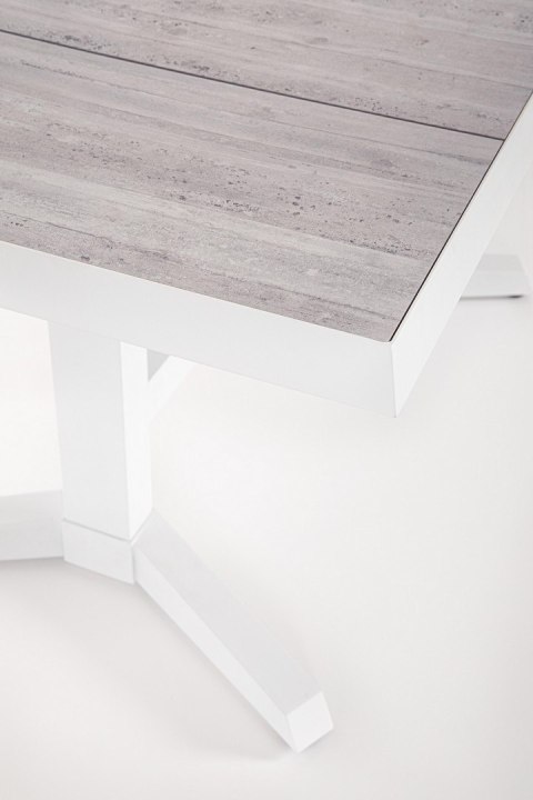 Bizzotto BIZZOTTO stół ogrodowy ROBERT biały / rozkładany