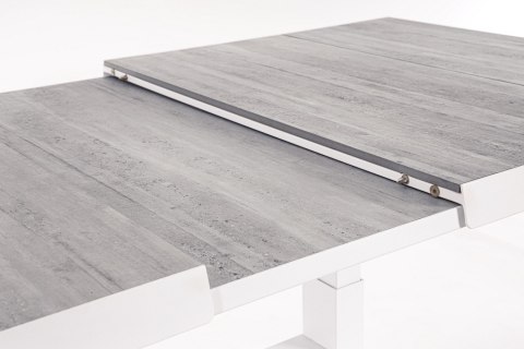 Bizzotto BIZZOTTO stół ogrodowy ROBERT biały / rozkładany