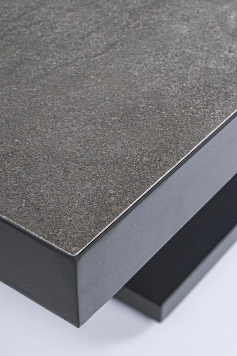 Bizzotto BIZZOTTO stół ogrodowy TRUMAN 140 szary / regulowana wysokość