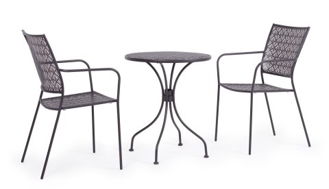 BIZZOTTO stolik ogrodowy LIZETTE czarny