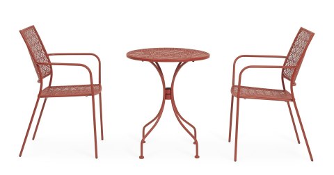 Bizzotto BIZZOTTO stolik ogrodowy LIZETTE czerwony