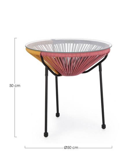 Bizzotto BIZZOTTO stolik ogrodowy PARKER wielokolorowy