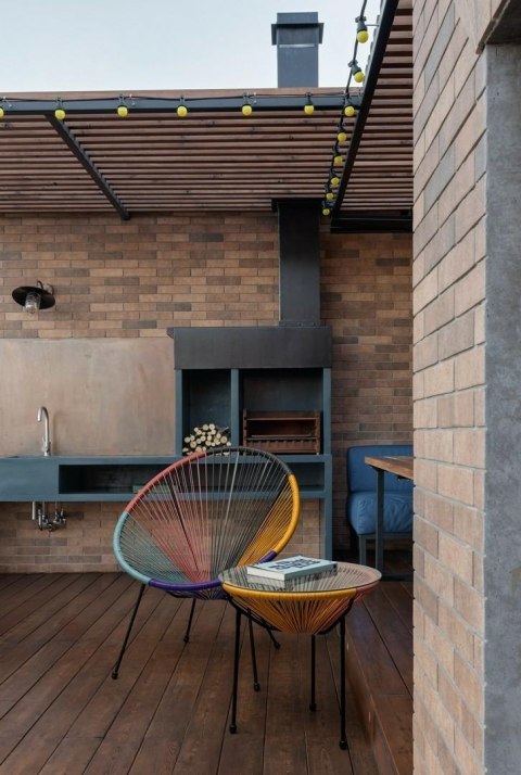 Bizzotto BIZZOTTO stolik ogrodowy PARKER wielokolorowy