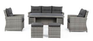 BIZZOTTO zestaw ogrodowy ARIEL szary