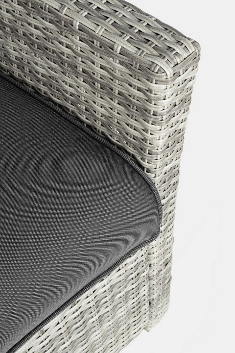 Bizzotto BIZZOTTO zestaw ogrodowy ARIEL szary