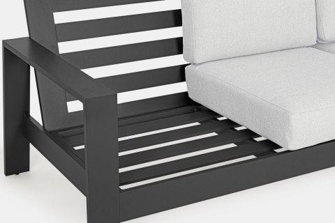 BIZZOTTO zestaw ogrodowy BALTIC antracyt